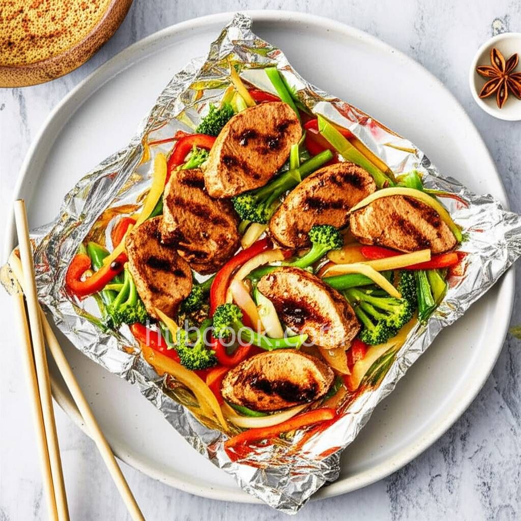 Asian Pork Tenderloin Packets