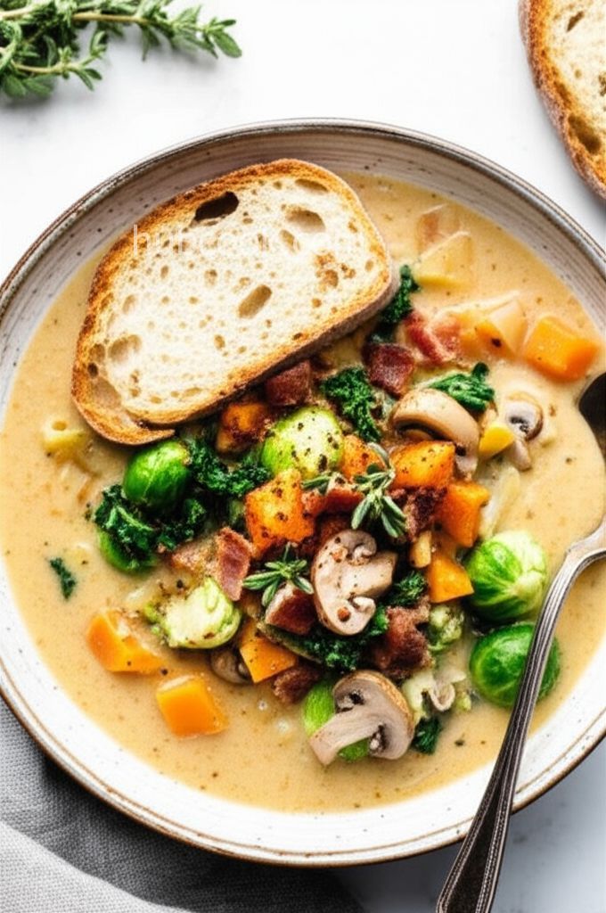 Instant Pot Cream of Vegetable Soup