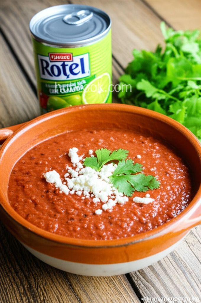2-Ingredient Rotel Bean Dip