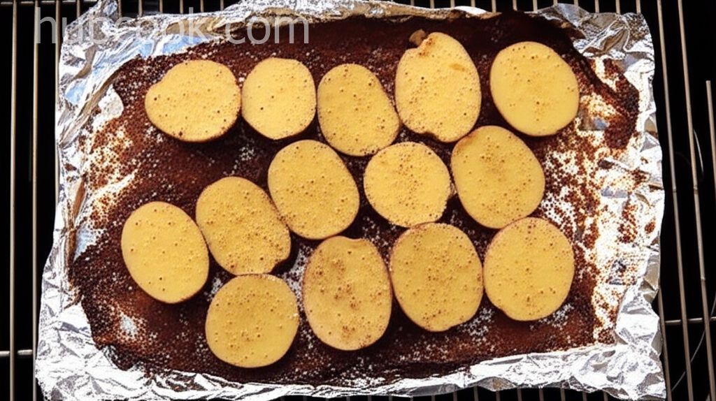 Au Gratin Potatoes on the Grill