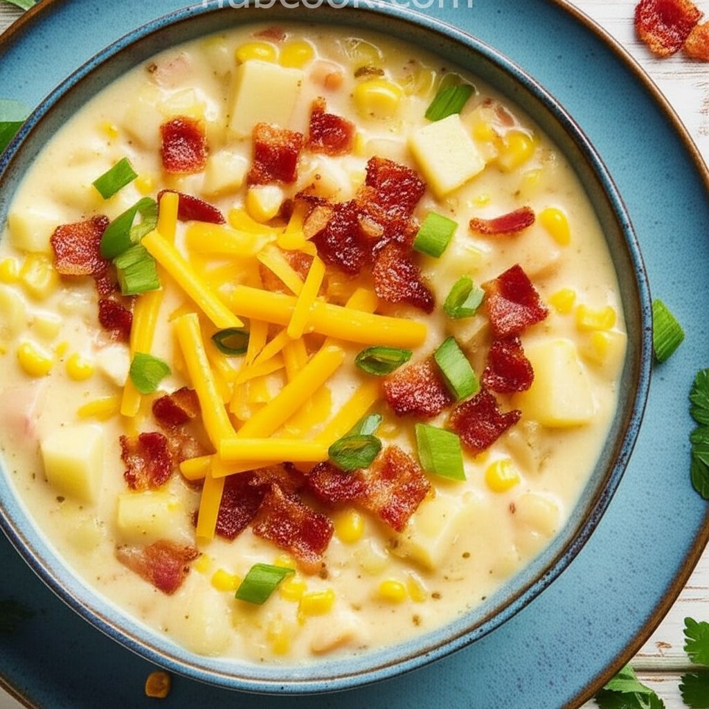 Instant Pot® Potato, Corn, and Bacon Chowder