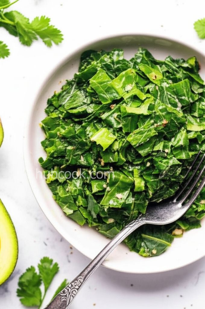 Lemony Sauteed Collard Greens with Smoked Paprika