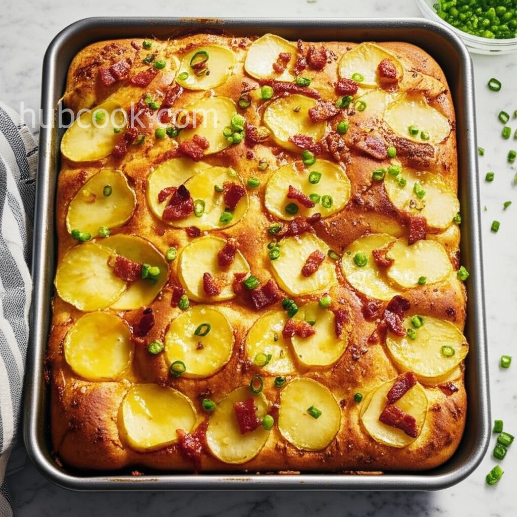 Loaded Potato Focaccia