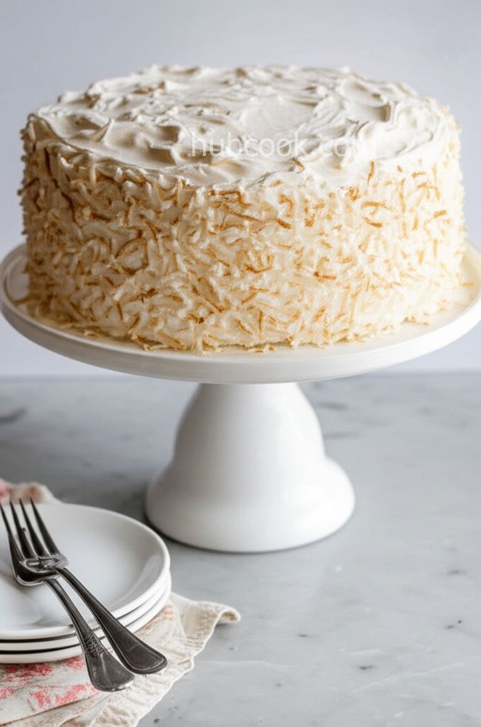 Old Fashioned Coconut Cake